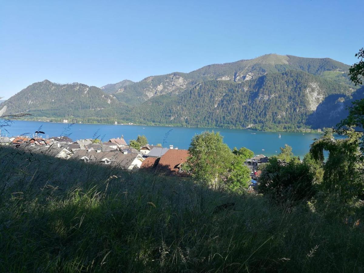 Ferienwohnung mit Seeblick, Unterach am Attersse Unterach am Attersee Exterior foto